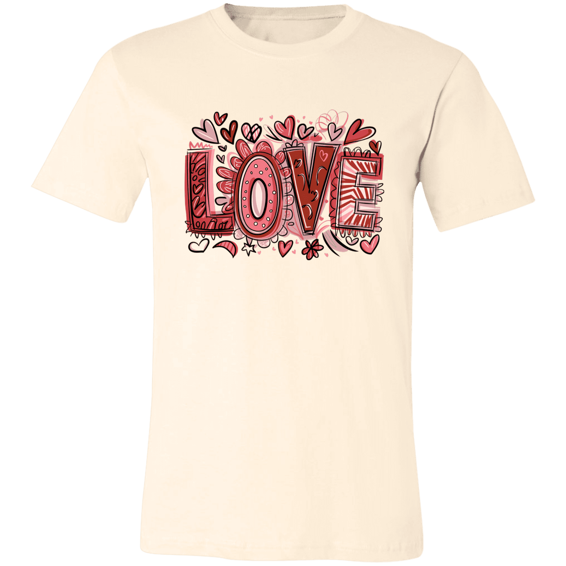 LOVE Bella Canvas Tee - 931 Graphics