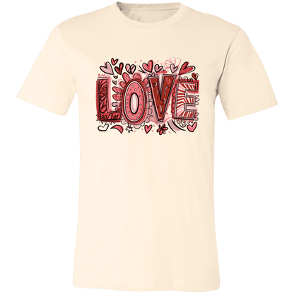 LOVE Bella Canvas Tee - 931 Graphics