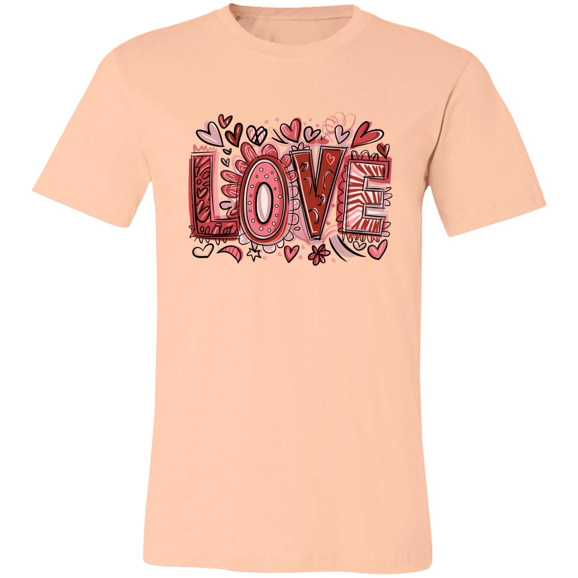 LOVE Bella Canvas Tee - 931 Graphics