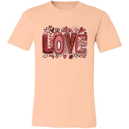 LOVE Bella Canvas Tee - 931 Graphics