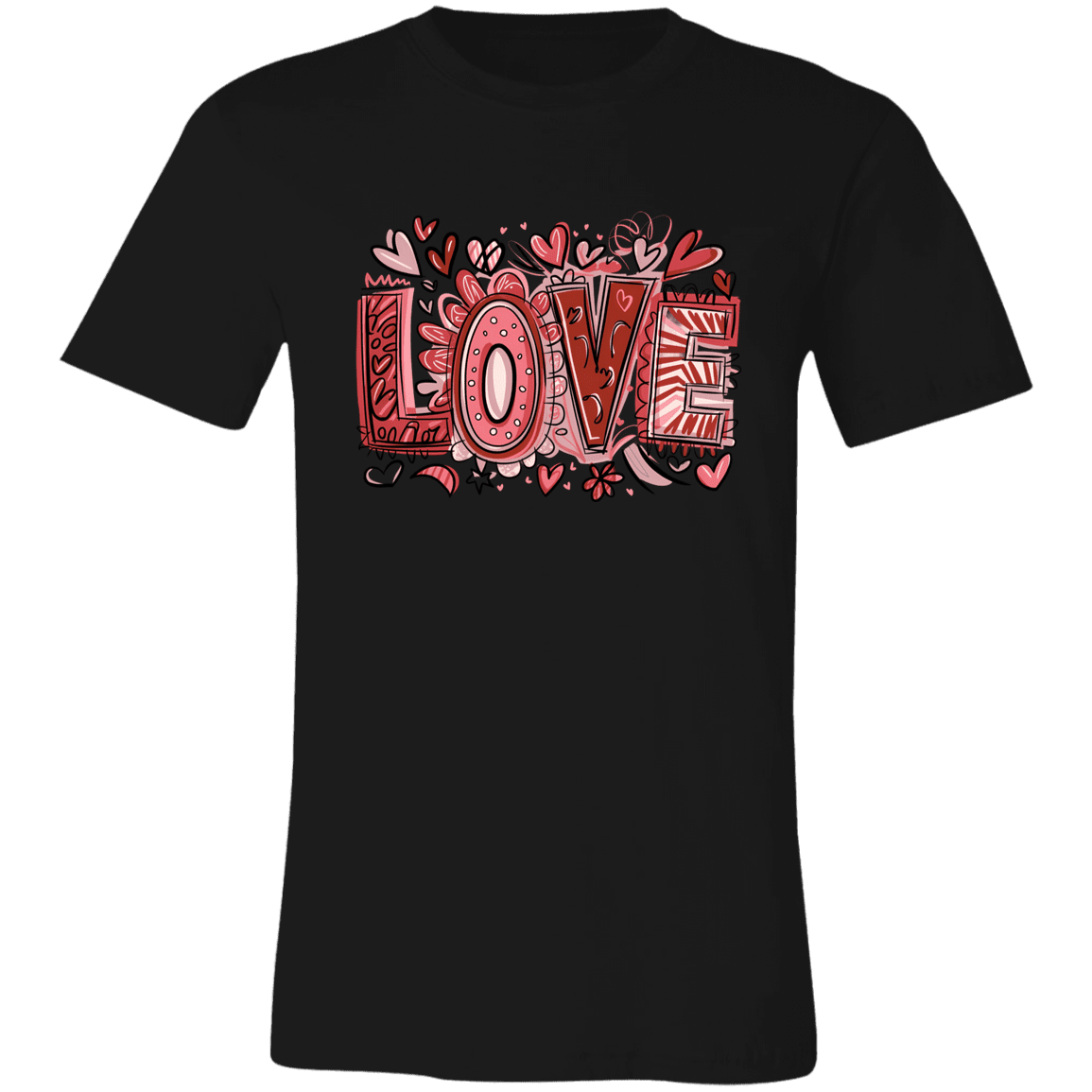 LOVE Bella Canvas Tee - 931 Graphics