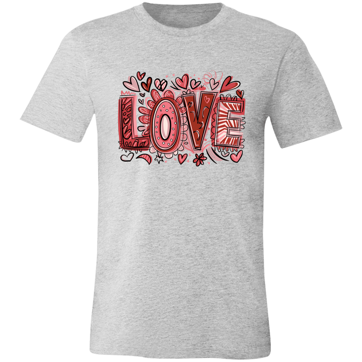 LOVE Bella Canvas Tee - 931 Graphics
