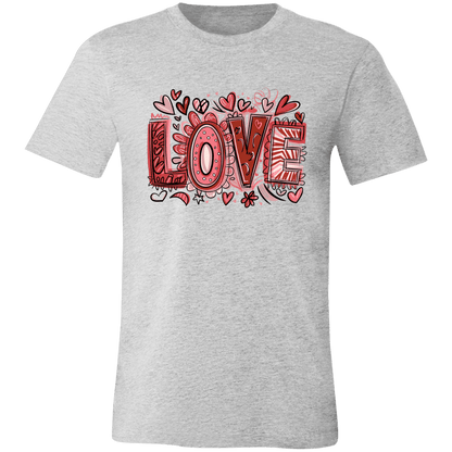LOVE Bella Canvas Tee - 931 Graphics