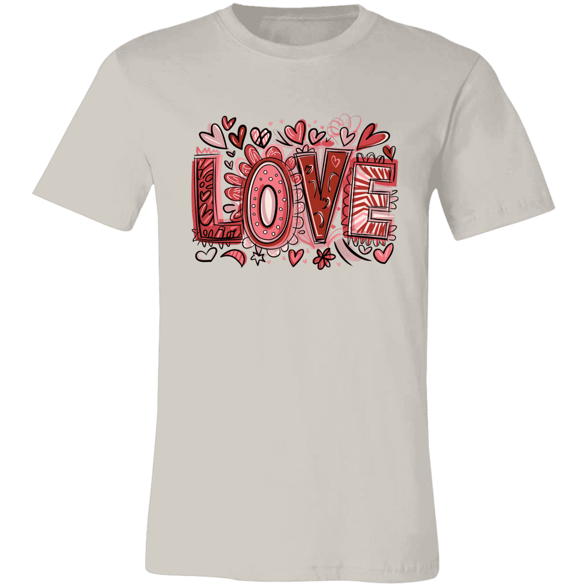 LOVE Bella Canvas Tee - 931 Graphics