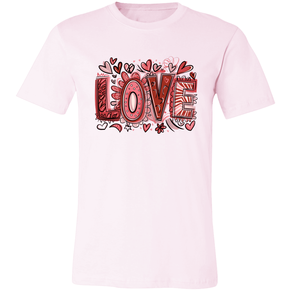 LOVE Bella Canvas Tee - 931 Graphics