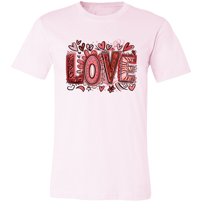 LOVE Bella Canvas Tee - 931 Graphics