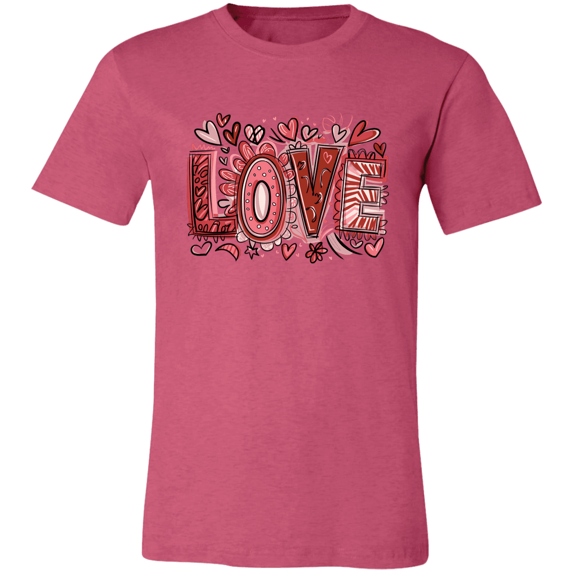 LOVE Bella Canvas Tee - 931 Graphics
