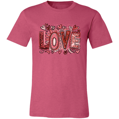 LOVE Bella Canvas Tee - 931 Graphics