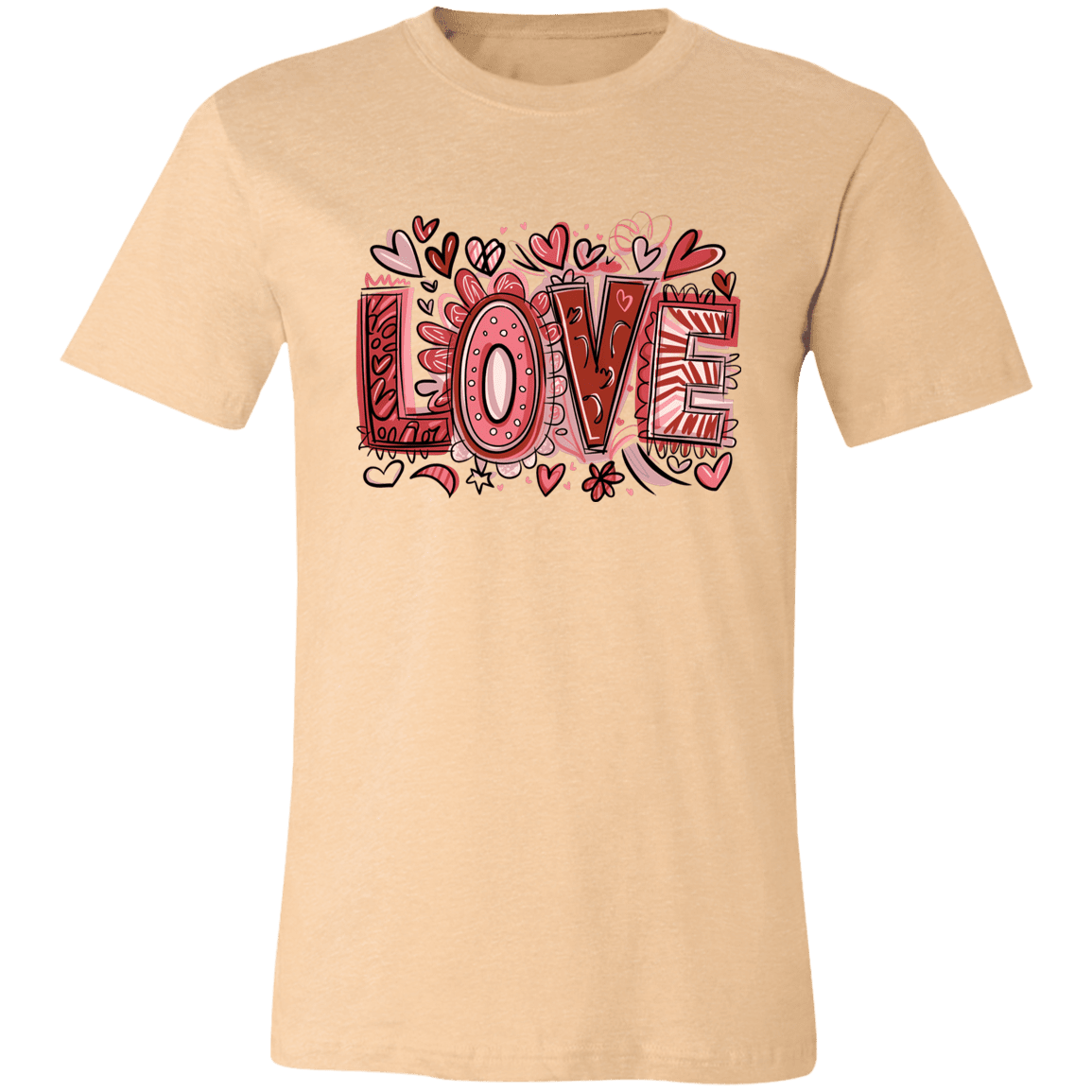 LOVE Bella Canvas Tee - 931 Graphics