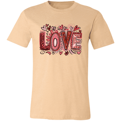 LOVE Bella Canvas Tee - 931 Graphics