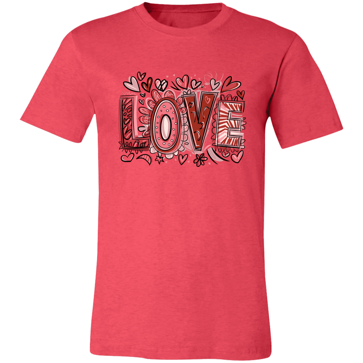 LOVE Bella Canvas Tee - 931 Graphics