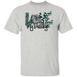 Love My Bulldogs Gildan Tee - Busy Bee Graphix