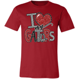 Love My Gators Bella Canvas S/S Tee - Busy Bee Graphix