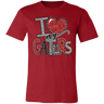 Love My Gators Bella Canvas S/S Tee - Busy Bee Graphix