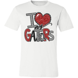 Love My Gators Bella Canvas S/S Tee - Busy Bee Graphix