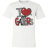 Love My Gators Bella Canvas S/S Tee - Busy Bee Graphix
