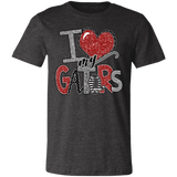 Love My Gators Bella Canvas S/S Tee - Busy Bee Graphix