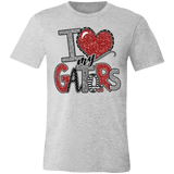 Love My Gators Bella Canvas S/S Tee - Busy Bee Graphix
