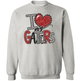 Love My Gators Crewneck Sweatshirt - Busy Bee Graphix