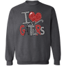 Love My Gators Crewneck Sweatshirt - Busy Bee Graphix