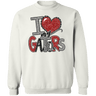 Love My Gators Crewneck Sweatshirt - Busy Bee Graphix