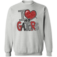 Love My Gators Crewneck Sweatshirt - Busy Bee Graphix