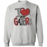 Love My Gators Crewneck Sweatshirt - Busy Bee Graphix