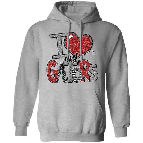 Love My Gators Gildan Hoodie - Busy Bee Graphix