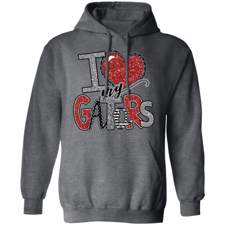 Love My Gators Gildan Hoodie - Busy Bee Graphix