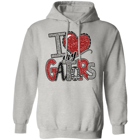Love My Gators Gildan Hoodie - Busy Bee Graphix