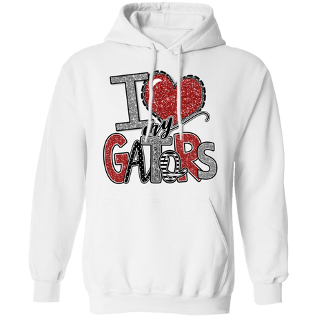 Love My Gators Gildan Hoodie - Busy Bee Graphix