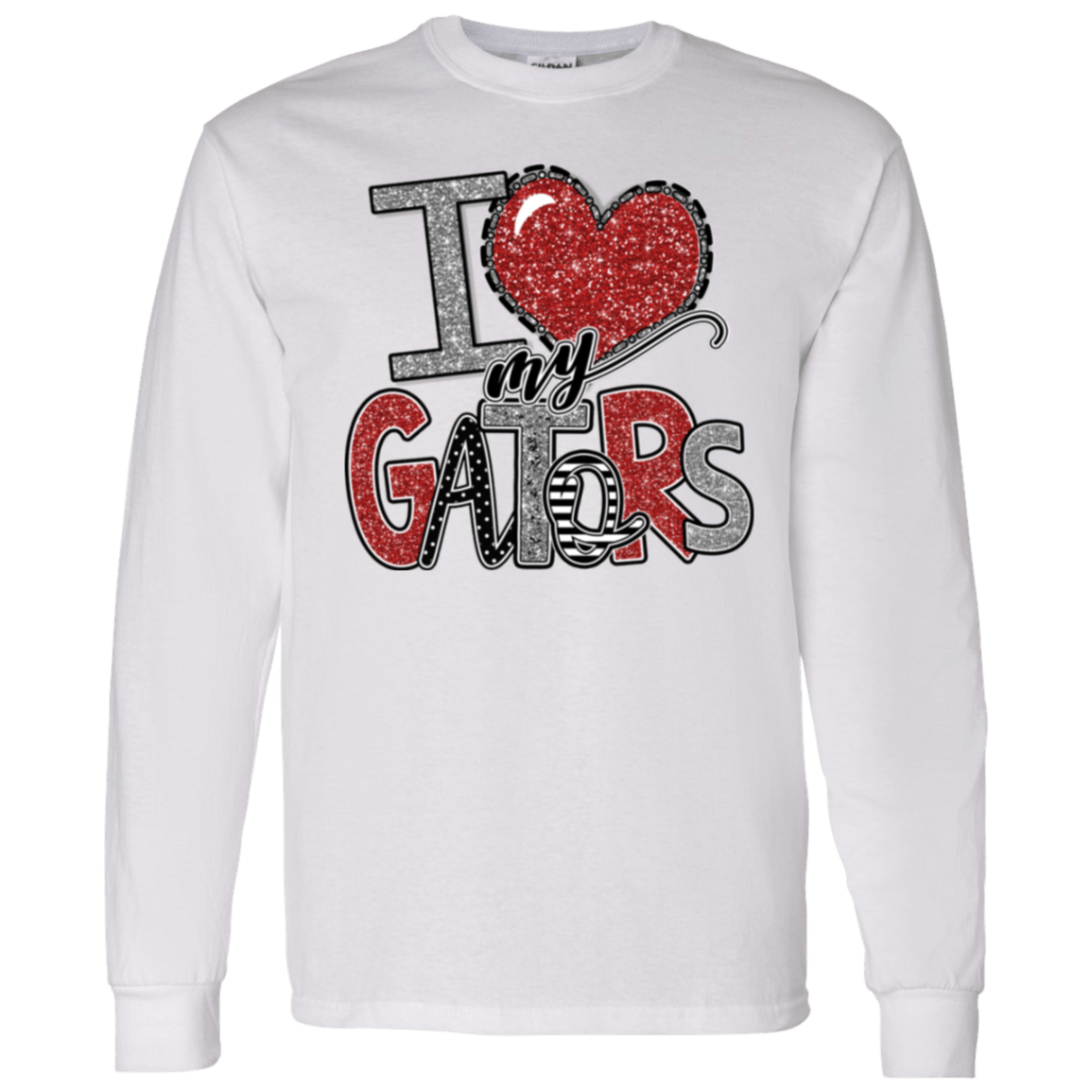 Love My Gators Gildan L/S Tee - Busy Bee Graphix