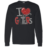 Love My Gators Gildan L/S Tee - Busy Bee Graphix