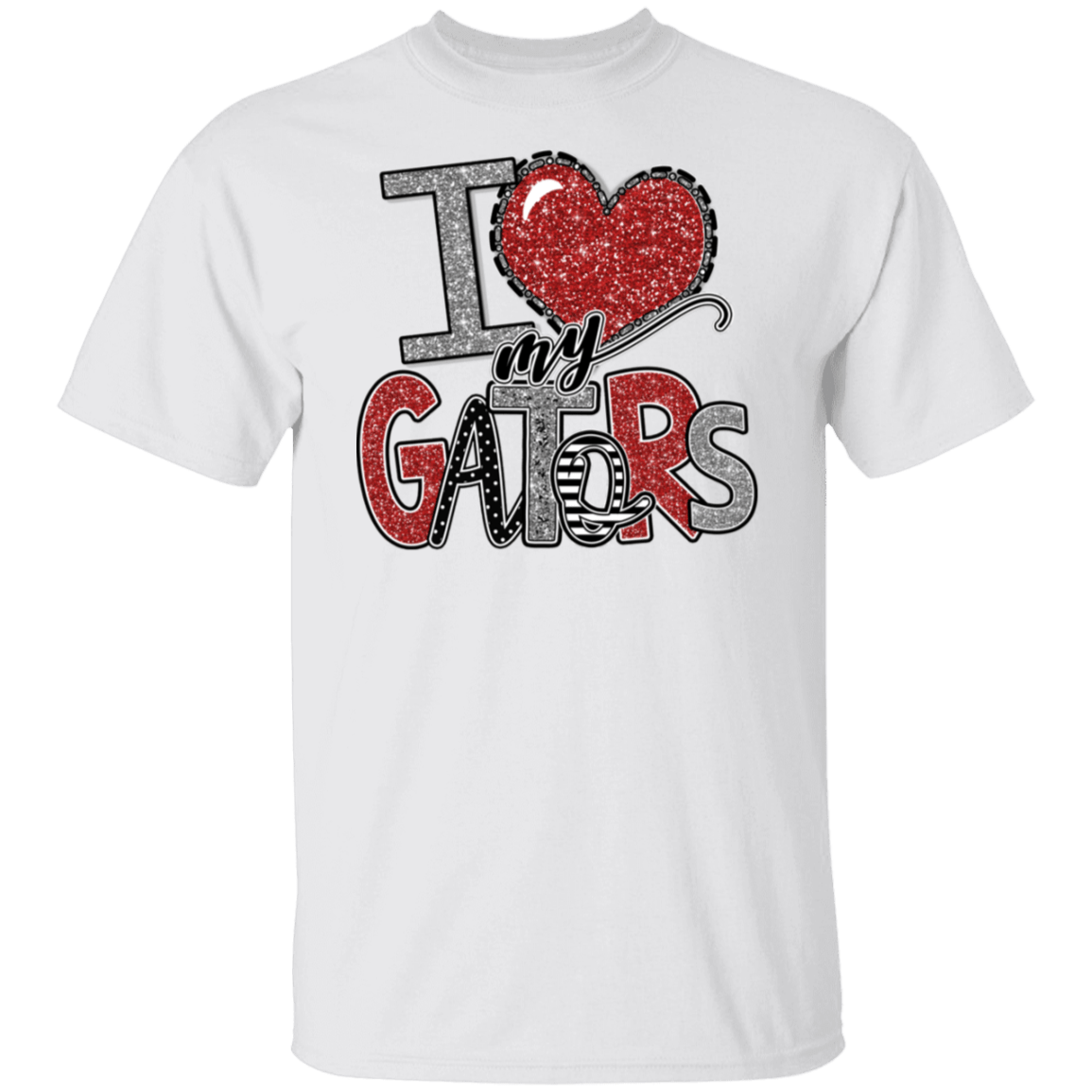 Love My Gators Gildan S/S Tee - Busy Bee Graphix