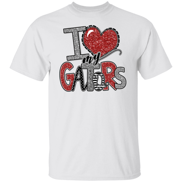 Love My Gators Gildan S/S Tee - Busy Bee Graphix