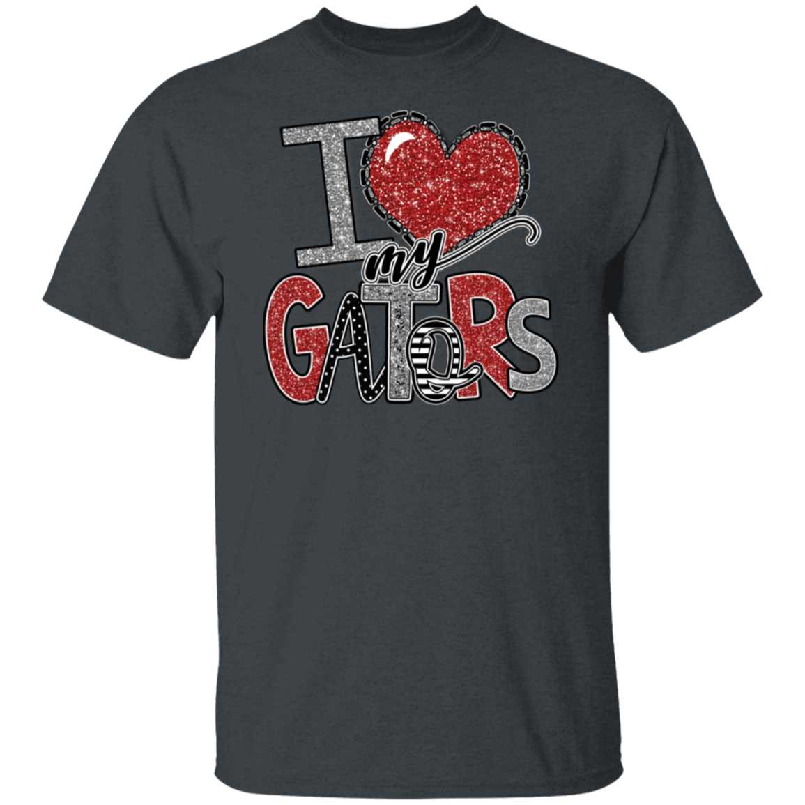 Love My Gators Gildan S/S Tee - Busy Bee Graphix