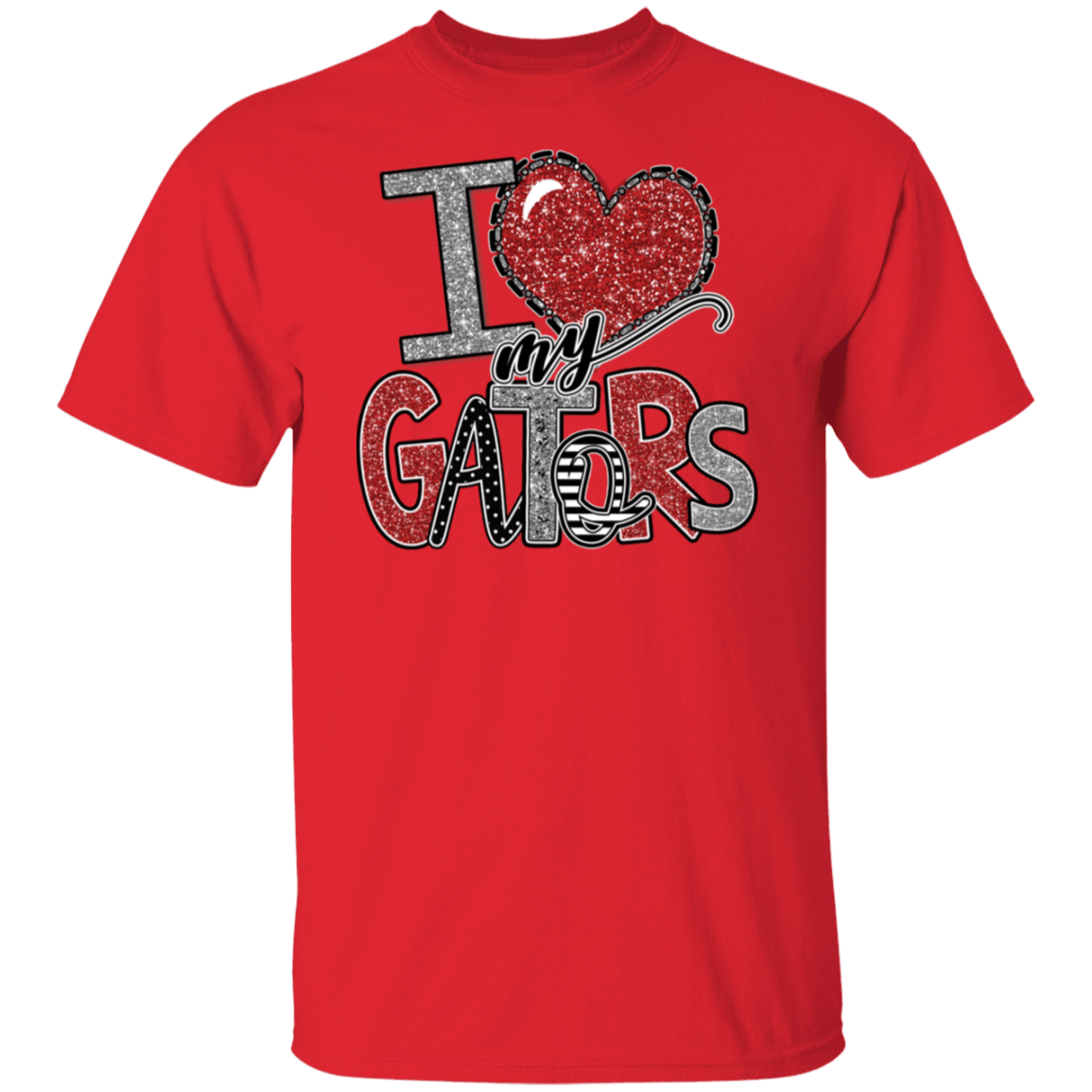Love My Gators Gildan S/S Tee - Busy Bee Graphix