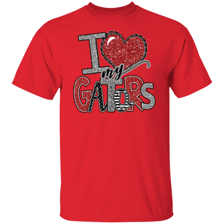 Love My Gators Gildan S/S Tee - Busy Bee Graphix