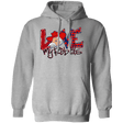 Love My Rebels Adult Gildan Hoody - Busy Bee Graphix