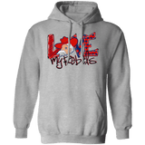 Love My Rebels Adult Gildan Hoody - Busy Bee Graphix
