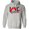 Love My Rebels Adult Gildan Hoody - Busy Bee Graphix