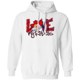 Love My Rebels Adult Gildan Hoody - Busy Bee Graphix