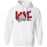 Love My Rebels Adult Gildan Hoody - Busy Bee Graphix