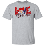 Love My Rebels Adult Gildan Tee - Busy Bee Graphix