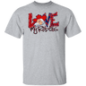 Love My Rebels Adult Gildan Tee - Busy Bee Graphix