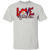Love My Rebels Adult Gildan Tee - Busy Bee Graphix