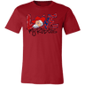 Love My Rebels Bella Canvas Tee - Busy Bee Graphix