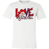 Love My Rebels Bella Canvas Tee - Busy Bee Graphix