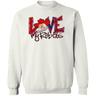Love My Rebels Crewneck Sweatshirt - Busy Bee Graphix