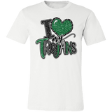 Love My Trojans Bella Canvas S/S tee - Busy Bee Graphix